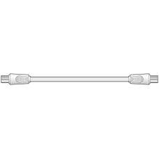 Coaxial plug to plug lead 10.0m