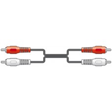 2 x RCA plugs to 2 x RCA plugs lead 3.0m