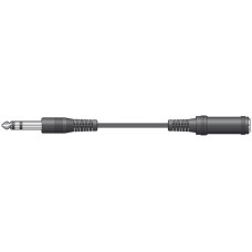 6.3mm stereo plug to 6.3mm stereo socket lead 6.0m