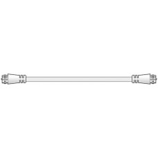 RG6 coaxial F-type plug to plug lead 2.0m