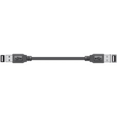 USB 2.0 type A plug to type A Socket lead 5.0m