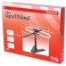 75 Ohms indoor set top TV aerial - full colour box