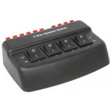 4-Way Loudspeaker Selector - black version