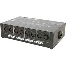 DMX-D8 - 8 Way DMX booster/distributor