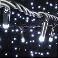 90 LED heavy duty static string light - White