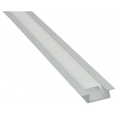 Aluminium Nastro Led profile 1m - recess