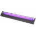 Lampada UV Luce Nera Ultravioletta con plafoniera, T8, 600mm, 20W