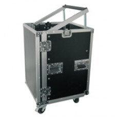 16U 19 rack case with wheels