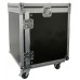 12U 19 rack case with wheels