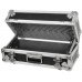 Tilting 4U rack case for mixer/media player