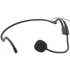 Heavy duty cardioid neckband microphone