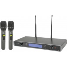 Kit Microfoni Wireless Multi UHF Dual