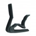 Spring guitar capo - black