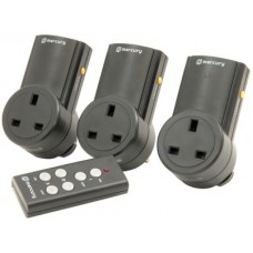 RC3 Set of 3 RF controlled socket