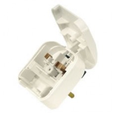 European converter plug - White