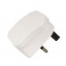 European converter plug - White