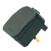 European converter plug - black