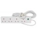 4-way extension lead, surge protection, 5.0m