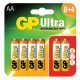 AA GP Ultra Alkaline (8+4)