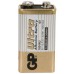 Alkaline batteries, PP3, 9V, packed 1/blister