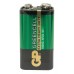 Zinc chloride battery, PP3, 9V, packed 1 per blister