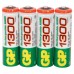 Eco Power Rechargeable 1300mAh AA 4pcs Batteries