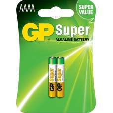 Alkaline Battery, AAAA x 2, 1.5V