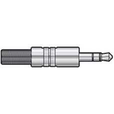 3.5mm stereo plug, metal