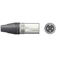 NEUTRIK ® NC3MXX 3-pole XLR Line Plug, Bulk