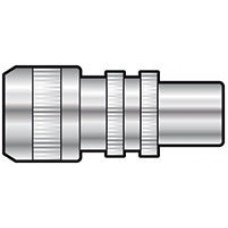 Precision Aluminium Coaxial Plug - Bulk Packed