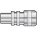 Precision Aluminium Coaxial Plug - Bulk Packed