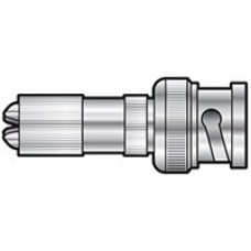 High Quality BNC Plug, Gold Contact, Screw termination, For 6.5mm Ø cables
