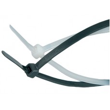 CTN25200 cable ties 2.5 x 200mm, white - bag of 100