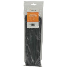 CTB48300 cable ties 4.8 x 300mm, black - bag of 100