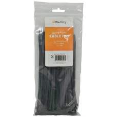 CTB48200 cable ties 4.8 x 200mm, black - bag of 100