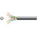 Cat5e U/UTP LDPE Gel Filled Network Cable 305m Black