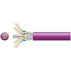 Cat6a U/FTP LSZH Network Cable 305m Purple