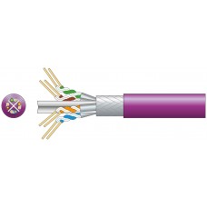 Cat6a S/FTP LSZH Network Cable 305m Purple