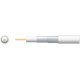 Eco RG6 Foamed PE Coaxial Cable with Aluminum Braid - 100m White