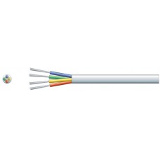 4 Core Alarm Cable TCCA Conductor White 100m