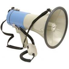 Megaphone, with siren, 25W max