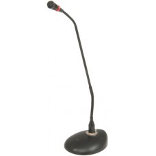 Conference/paging microphone with LED collar