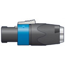 NEUTRIK® NA4LJX 4-pin, speakon to 6.3mm mono jack adaptor